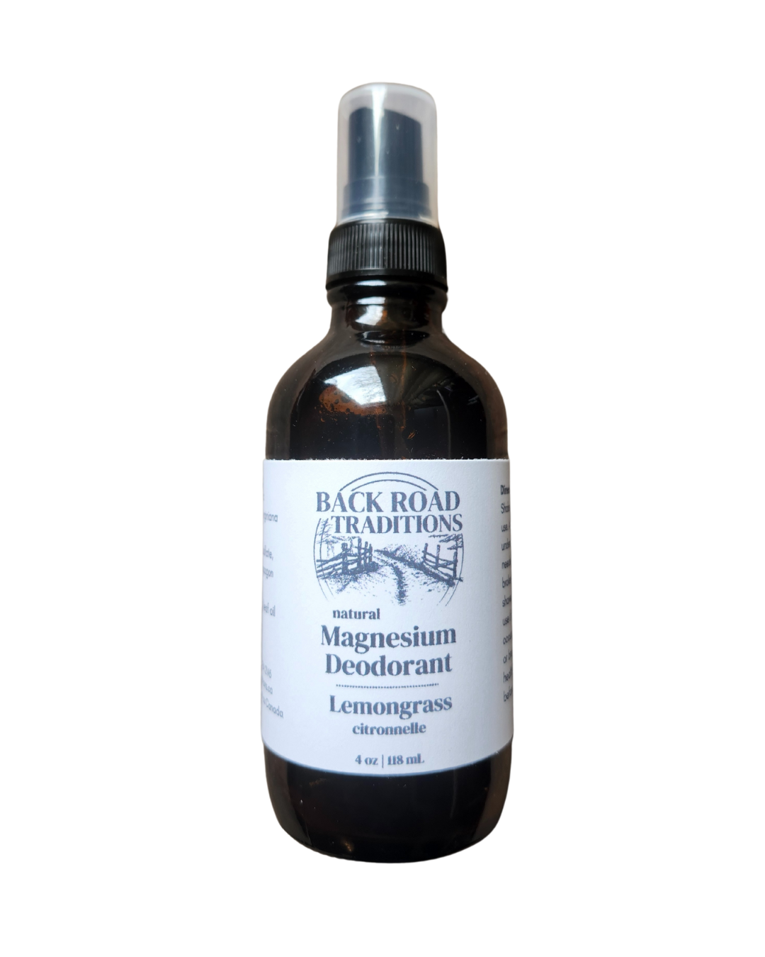 Magnesium Deodorant Spray – Lemongrass (Natural & Multi-Purpose)